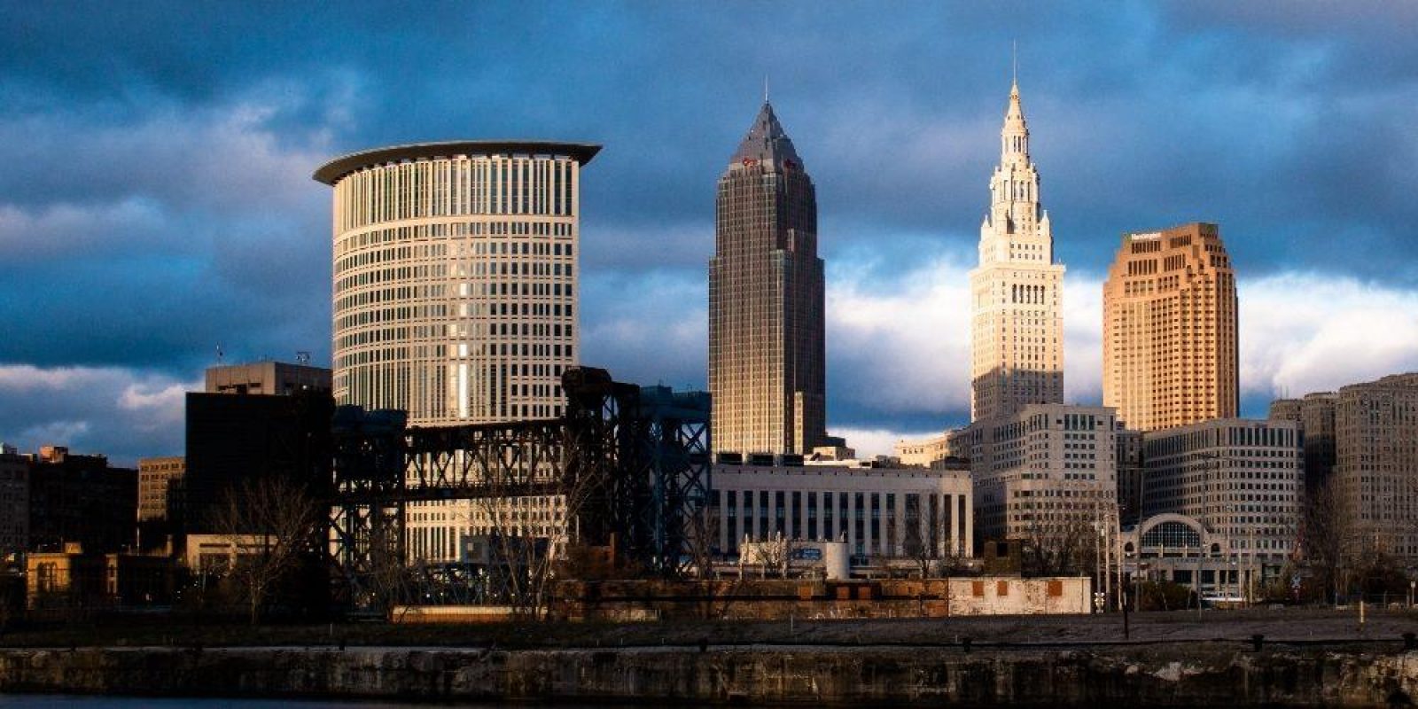 Cleveland skyline